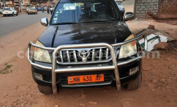 Sayi Na hannu Toyota Prado Black Mota in Douala a Ƙasar Kamaru