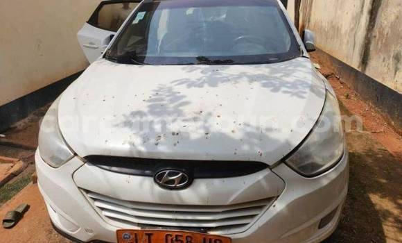 Buy Used Hyundai ix35 White Car in Yaounde in Central Cameroon