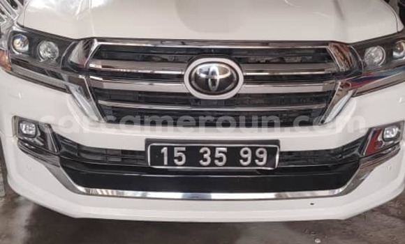 Sayi Na hannu Toyota Land Cruiser White Mota in Douala a Ƙasar Kamaru