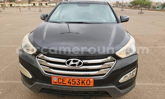 Sayi Na hannu Hyundai Santa Fe Black Mota in Yaounde a Babban Kamaru