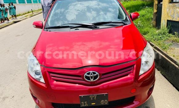 Acheter Occasion Voiture Toyota Auris Rouge à Douala, Littoral Cameroon