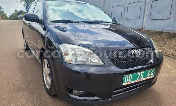 Buy Used Toyota Corolla Black Car in Yaounde in Central Cameroon