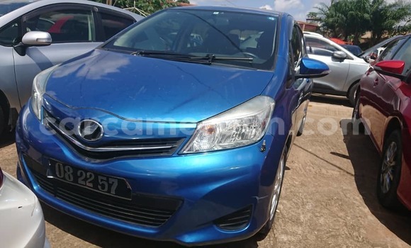 Buy Used Toyota Vitz Blue Car in Yaounde in Central Cameroon Buy Used Toyota Vitz Blue Car in Yaounde in Central Cameroon