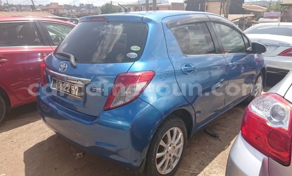 Buy Used Toyota Vitz Blue Car in Yaounde in Central Cameroon Buy Used Toyota Vitz Blue Car in Yaounde in Central Cameroon