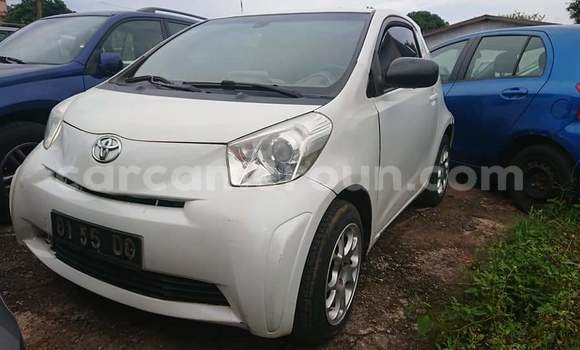Buy Used Toyota iQ White Car in Yaounde in Central Cameroon
