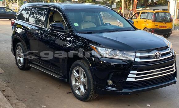 Buy Import Toyota Highlander Black Car in Yaounde in Central Cameroon