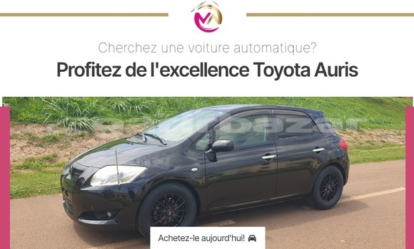 Acheter Occasion Voiture Toyota Auris Noir à Yaoundé, Central Cameroon