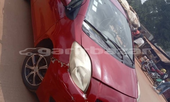 Buy Used Toyota Vitz Red Car in Yaounde in Central Cameroon