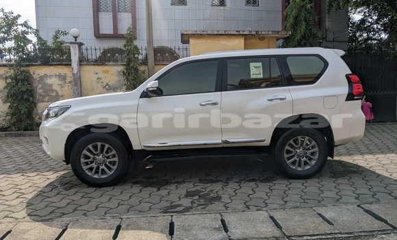 Acheter Occasion Voiture Toyota Prado Blanc à Douala, Littoral Cameroon