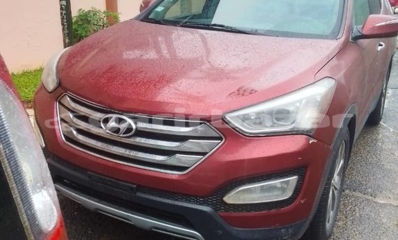 Buy Import Hyundai Santa Fe Red Car in Douala in Littoral Cameroon
