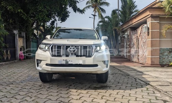 Sayi Na hannu Toyota Prado White Mota in Douala a Ƙasar Kamaru