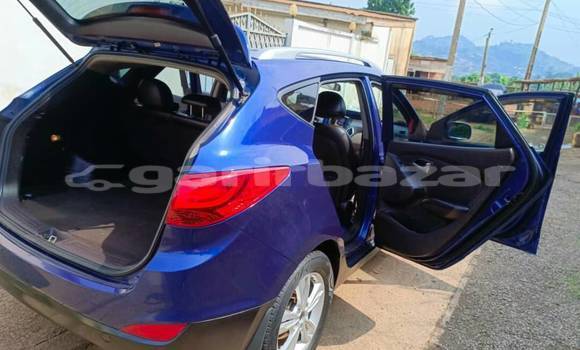 Sayi Na hannu Hyundai Tucson Blue Mota in Baham a West Kamaru Sayi Na hannu Hyundai Tucson Blue Mota in Baham a West Kamaru