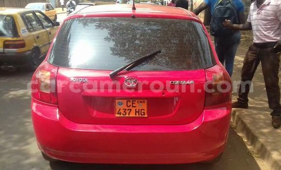Acheter Occasion Voiture Toyota Corolla Rouge à Tibati au Adamawa Acheter Occasion Voiture Toyota Corolla Rouge à Tibati au Adamawa
