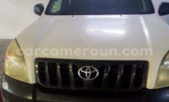 Sayi Na hannu Toyota Prado White Mota in Douala a Ƙasar Kamaru Sayi Na hannu Toyota Prado White Mota in Douala a Ƙasar Kamaru