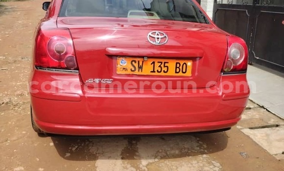 Buy Used Toyota Avensis Red Car in Douala in Littoral Cameroon Buy Used Toyota Avensis Red Car in Douala in Littoral Cameroon