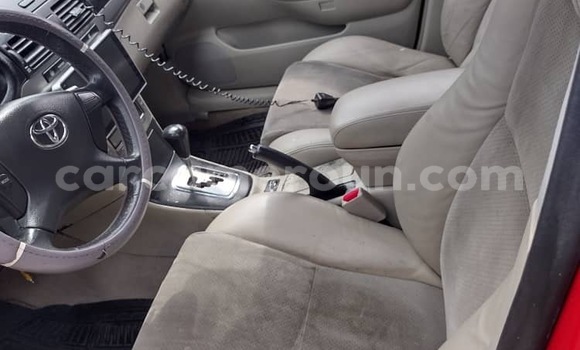 Buy Used Toyota Avensis Red Car in Douala in Littoral Cameroon Buy Used Toyota Avensis Red Car in Douala in Littoral Cameroon