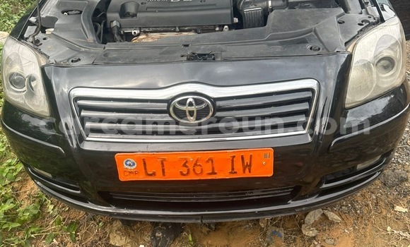 Buy Import Toyota Avensis Black Car in Douala in Littoral Cameroon Buy Import Toyota Avensis Black Car in Douala in Littoral Cameroon