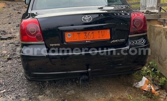 Buy Import Toyota Avensis Black Car in Douala in Littoral Cameroon Buy Import Toyota Avensis Black Car in Douala in Littoral Cameroon