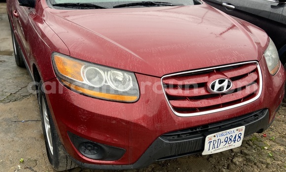Buy Import Hyundai Santa Fe Red Car in Douala in Littoral Cameroon