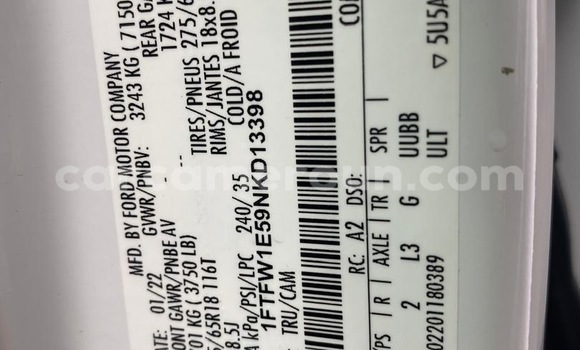 Sayi Sabo Ford Ranger (North America) White Mota in Douala a Ƙasar Kamaru Sayi Sabo Ford Ranger (North America) White Mota in Douala a Ƙasar Kamaru