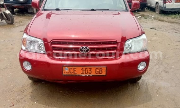 Buy Used Toyota Highlander Red Car in Douala in Littoral Cameroon Buy Used Toyota Highlander Red Car in Douala in Littoral Cameroon