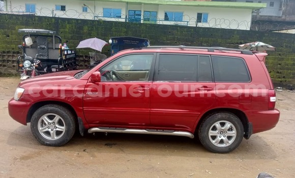 Acheter Occasion Voiture Toyota Highlander Rouge à Douala, Littoral Cameroon Acheter Occasion Voiture Toyota Highlander Rouge à Douala, Littoral Cameroon