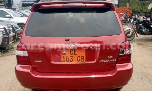 Acheter Occasion Voiture Toyota Highlander Rouge à Douala, Littoral Cameroon Acheter Occasion Voiture Toyota Highlander Rouge à Douala, Littoral Cameroon