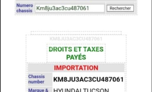 Sayi Imported Hyundai Tucson Azurfa Mota in Douala a Ƙasar Kamaru Sayi Imported Hyundai Tucson Azurfa Mota in Douala a Ƙasar Kamaru