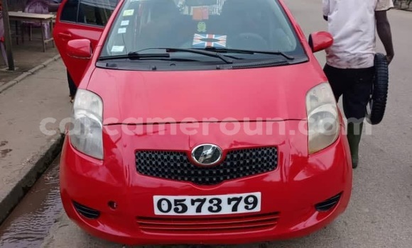 Buy Used Toyota Yaris Red Car in Douala in Littoral Cameroon