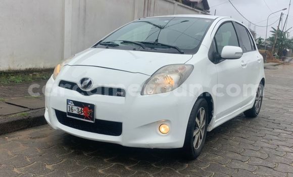 Buy Used Toyota Yaris White Car in Douala in Littoral Cameroon Buy Used Toyota Yaris White Car in Douala in Littoral Cameroon