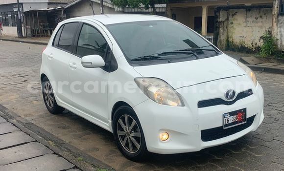 Buy Used Toyota Yaris White Car in Douala in Littoral Cameroon Buy Used Toyota Yaris White Car in Douala in Littoral Cameroon