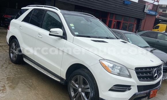Sayi Na hannu Mercedes‒Benz ML–Class White Mota in Douala a Ƙasar Kamaru