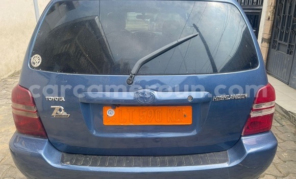 Buy Used Toyota Highlander Blue Car in Douala in Littoral Cameroon Buy Used Toyota Highlander Blue Car in Douala in Littoral Cameroon