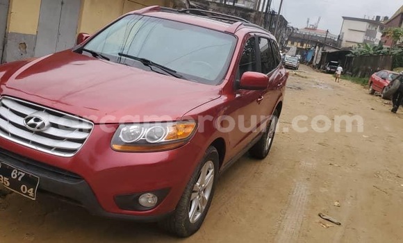 Acheter Import Voiture Hyundai Santa Fe Rouge à Douala, Littoral Cameroon