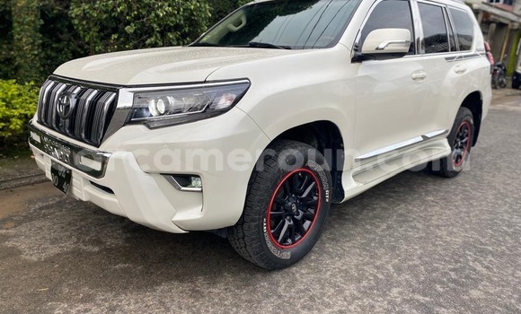Buy Import Toyota Land Cruiser Prado White Car in Douala in Littoral Cameroon