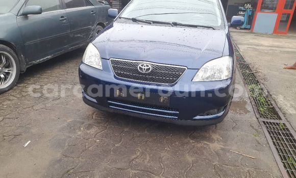 Sayi Imported Toyota Corolla Blue Mota in Douala a Ƙasar Kamaru Sayi Imported Toyota Corolla Blue Mota in Douala a Ƙasar Kamaru