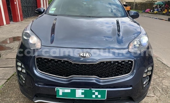 Buy Used Kia Sportage Blue Car in Douala in Littoral Cameroon