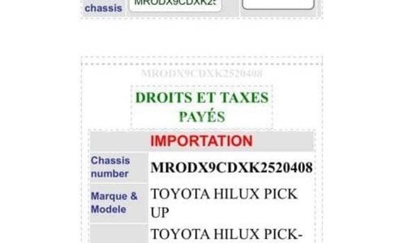 Acheter Occasion Voiture Toyota Pickup Blanc à Yaoundé, Central Cameroon Acheter Occasion Voiture Toyota Pickup Blanc à Yaoundé, Central Cameroon