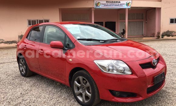 Sayi Imported Toyota Auris Red Mota in Yaounde a Babban Kamaru