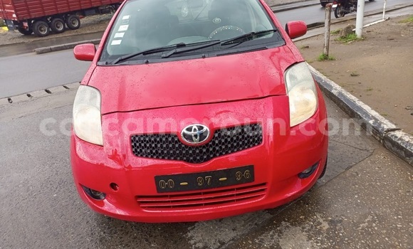 Buy Used Toyota Vitz Red Car in Douala in Littoral Cameroon