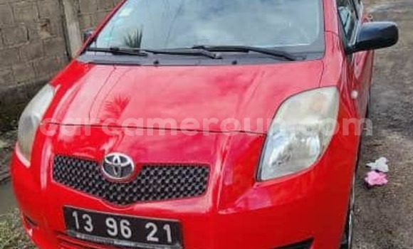 Buy Used Toyota Yaris Red Car in Douala in Littoral Cameroon