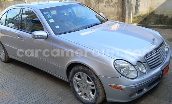 Sayi Na hannu Mercedes‒Benz E–Class Azurfa Mota in Douala a Ƙasar Kamaru